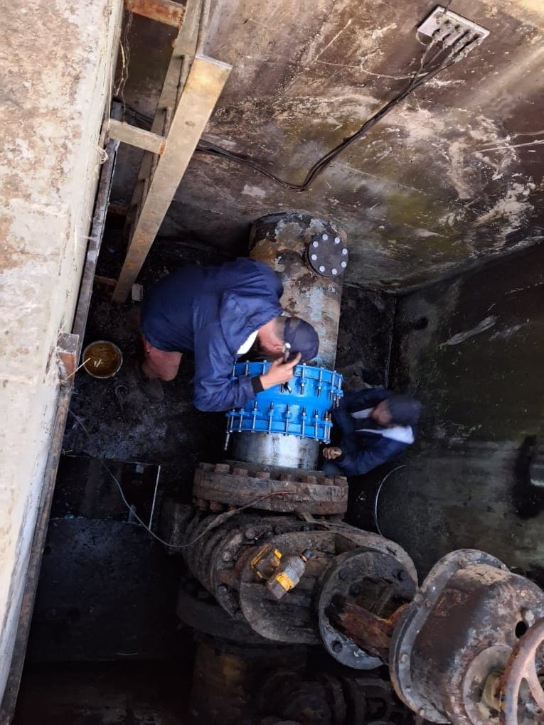 Amatola Water – Nahoon Dam Pipe Repairs - Final system commissioning review