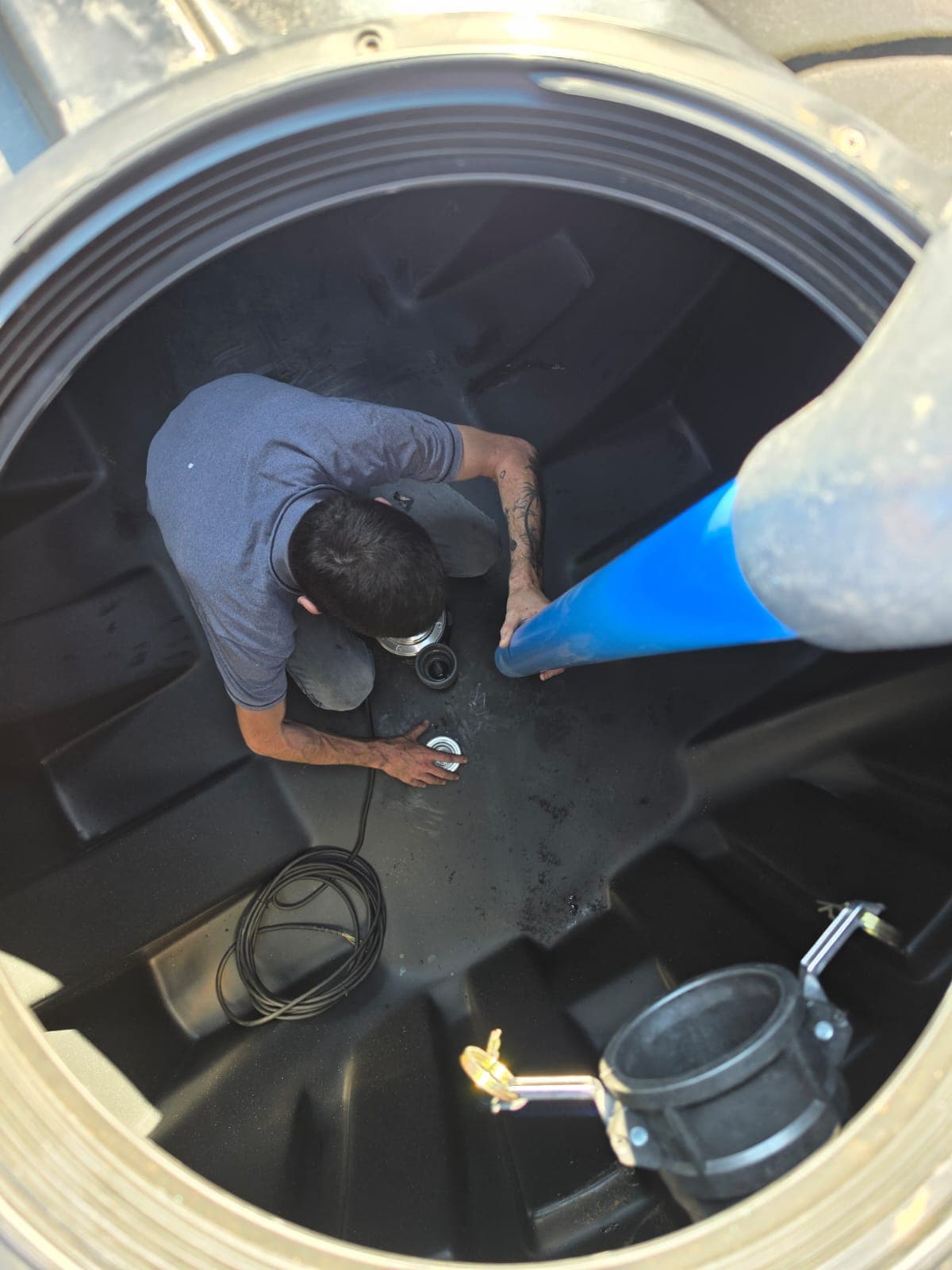 KMG Construction – Sewerage Pump Installation - Photo 1
