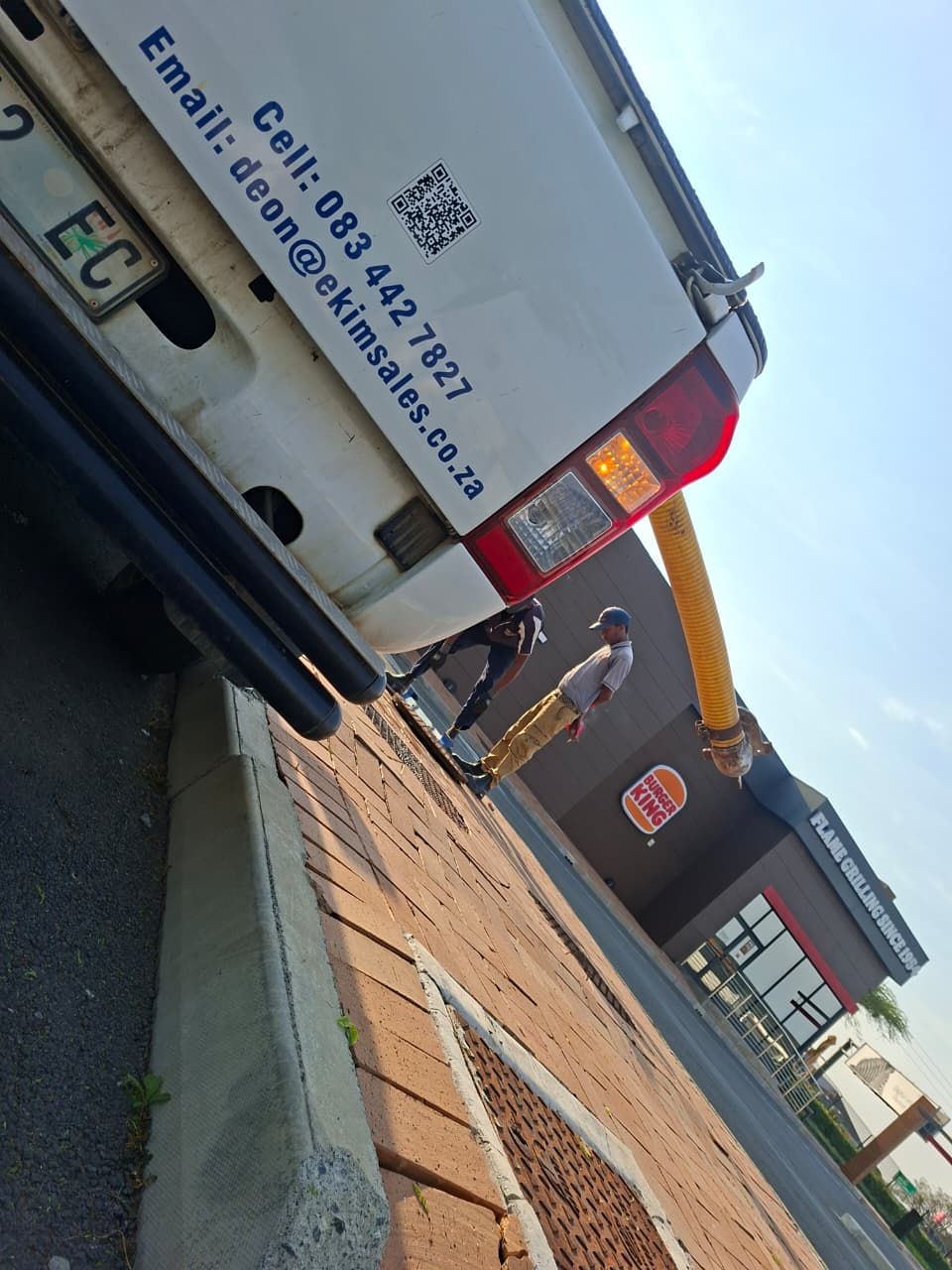 Burger King – Beacon Bay - High-flow drainage pipe connections