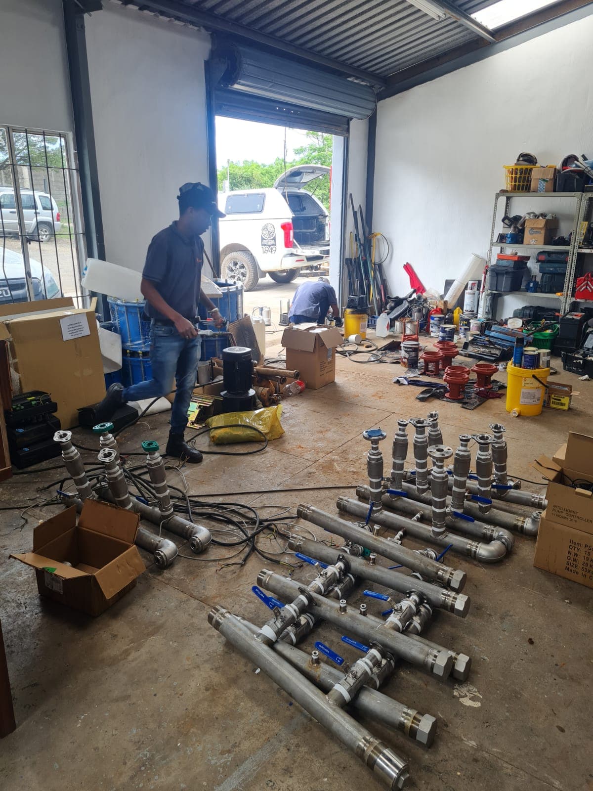Macro EL – Pump Set Fabrication - Final digital telemetry calibration