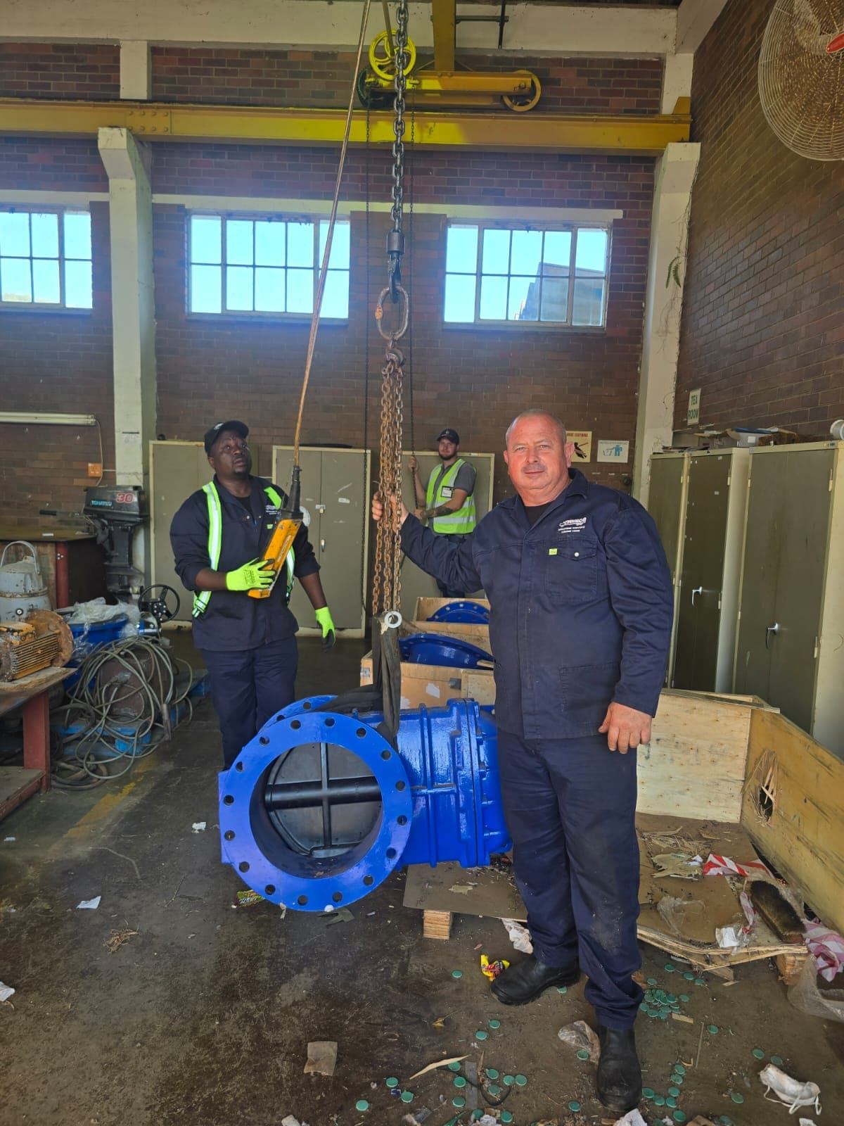 Nahoon Dam – 400mm Valve Replacement - Photo 2